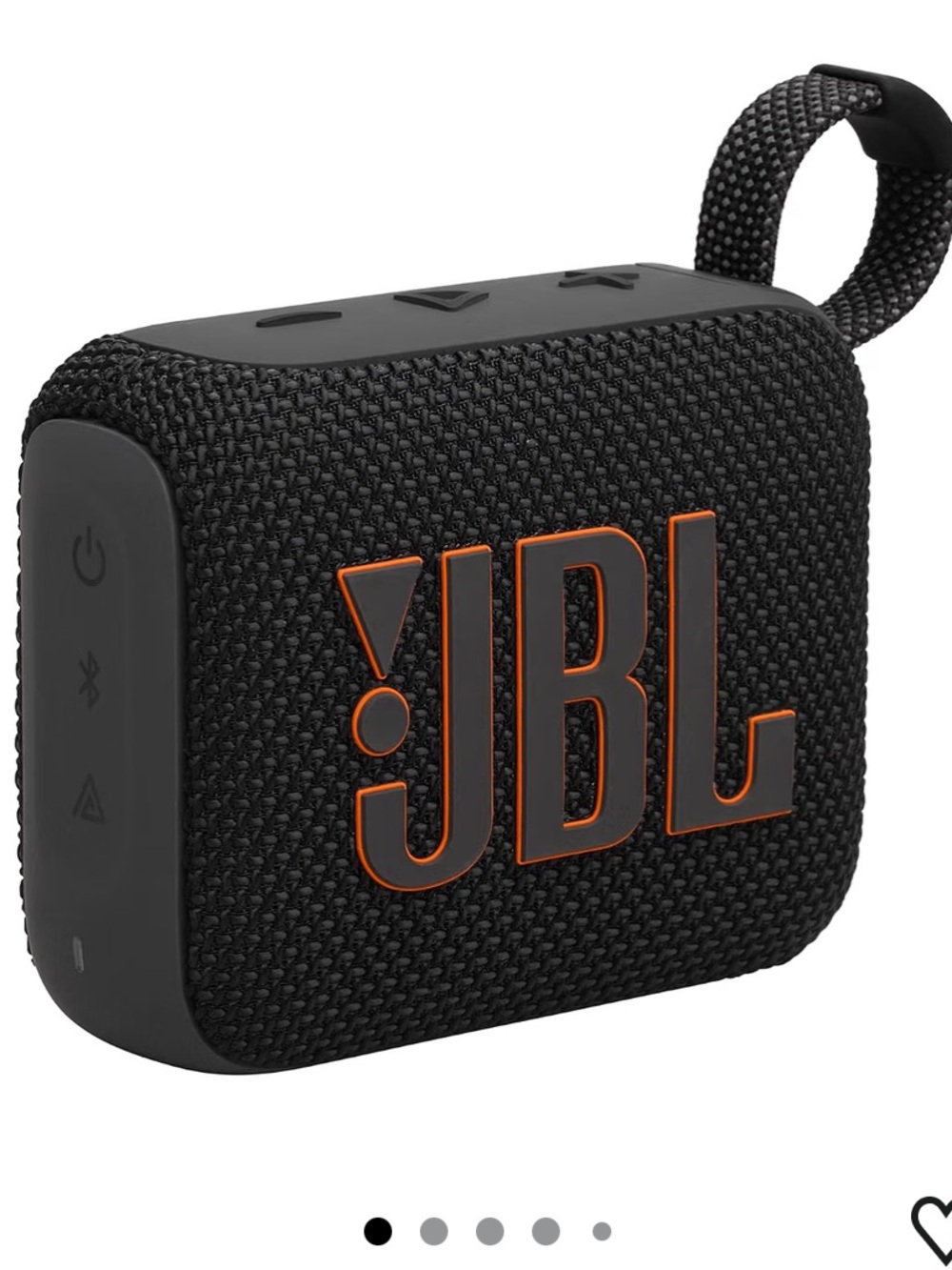 JBL GO 4 Portable Bluetooth Speaker - Black